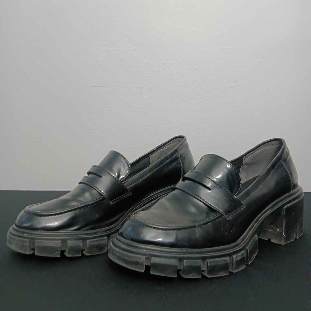 Sincerely Jules Black Chunky Loafers